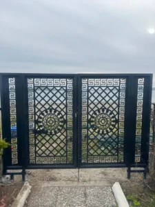 izmir Lazer Kesim Bahçe Kapısı